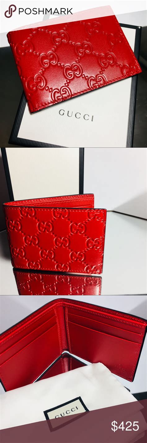 gucci wallet ripped|Gucci signature wallet red.